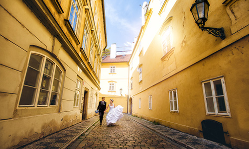 Фотографии Романа Луткова - свадьбы в Праге