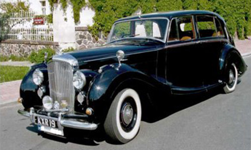 Bentley-Mark VI - свадьба в Праге