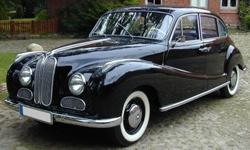 BMW 501 - свадьба в Праге