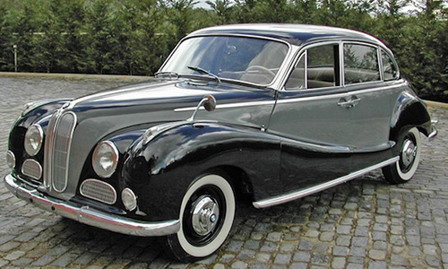 BMW 501 - свадьба в Праге