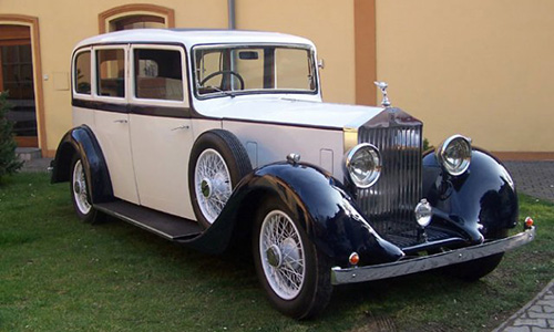 Rolls-Royce 25-30 - свадьбы в Праге