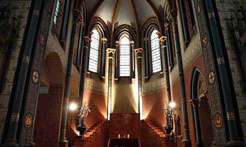 Часовня Sacre Coeur - символическая свадьба в Чехии
