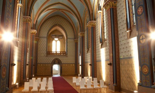 Часовня Sacre Coeur - символическая свадьба в Чехии