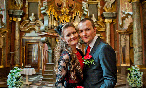 Клементинум - свадьба в Праге