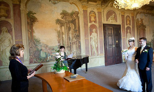 Либеньский замок - свадьба в замке Чехии