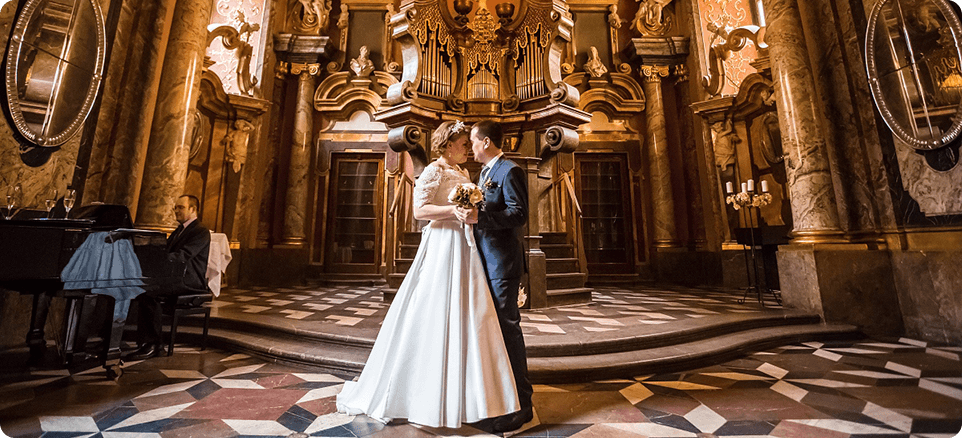 Клементинум - свадьба в Чехии Клементинум - свадьба в Чехии