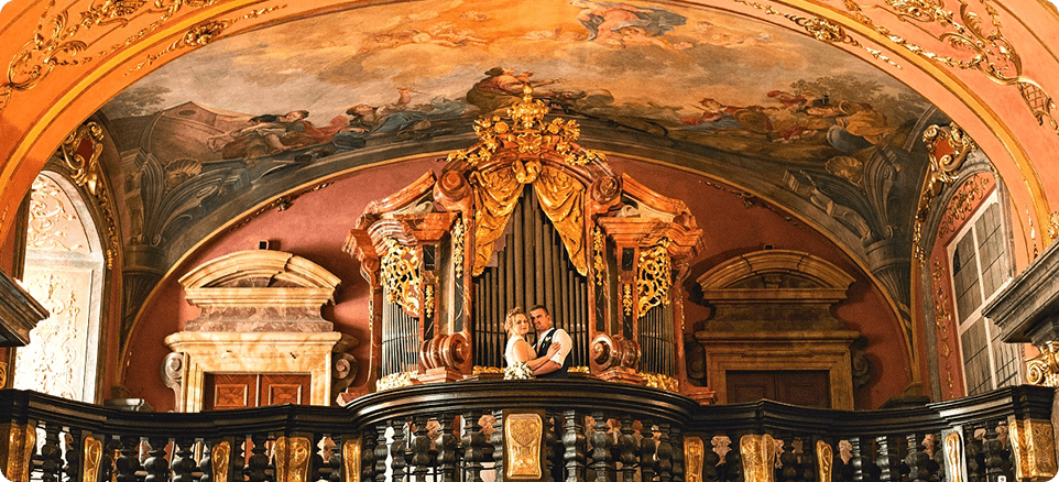 Клементинум - свадьба в Чехии Клементинум - свадьба в Чехии