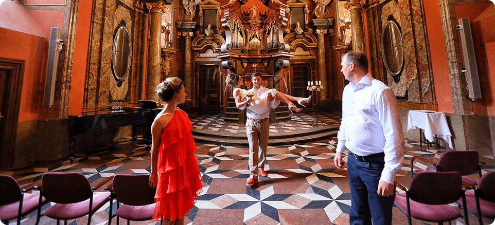 Клементинум - свадьба в Чехии Клементинум - свадьба в Чехии