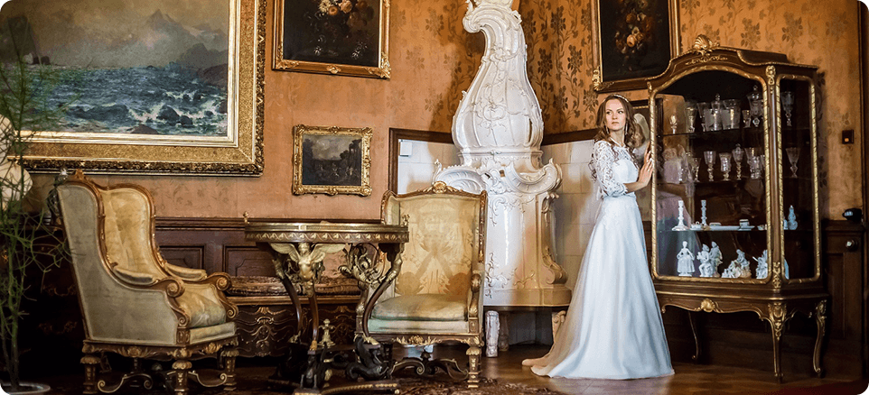 Конопиште - свадьба в Праге