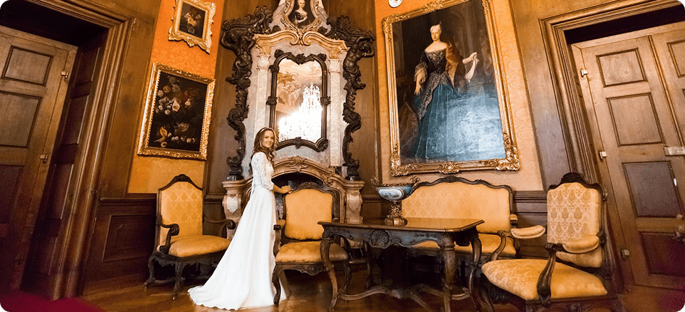 Конопиште - свадьба в Праге