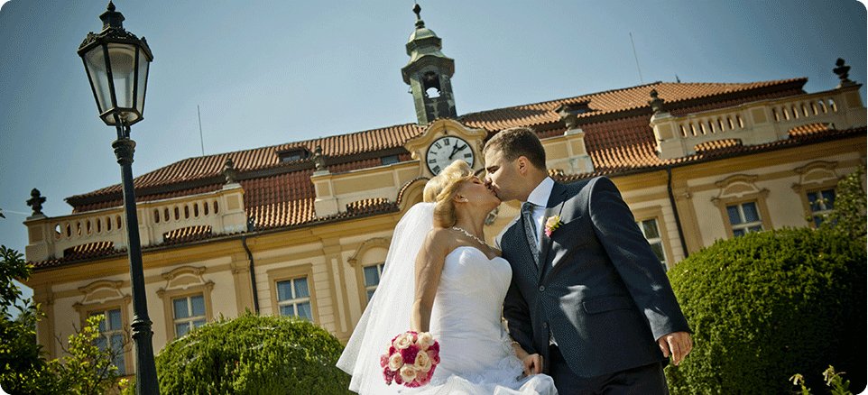 Либеньский замок - свадьба в Праге