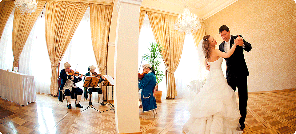 Кайзерштейнский дворец - свадьба в Чехии