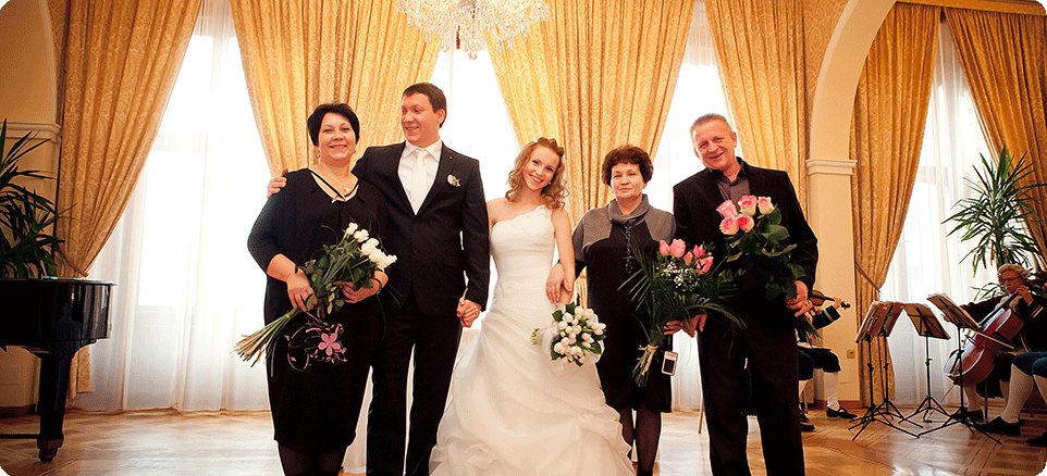 Кайзерштейнский дворец - свадьба в Чехии