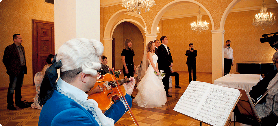 Кайзерштейнский дворец - свадьба в Чехии