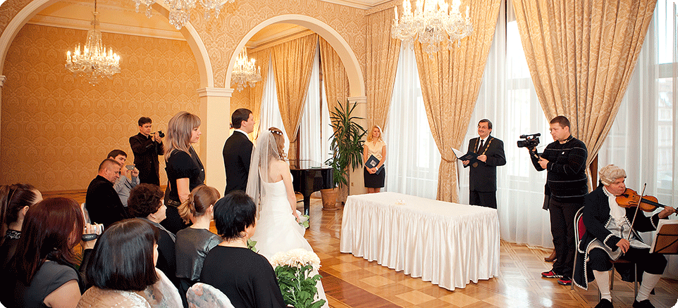 Кайзерштейнский дворец - свадьба в Чехии