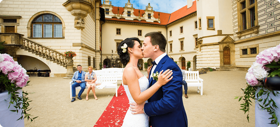 Свадьба в Праге - Замок Пругонице Свадьба в Праге - Замок Пругонице