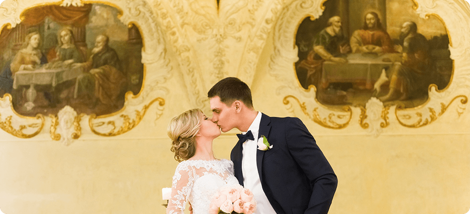 Старогородской зал Барокко - свадьба в Праге