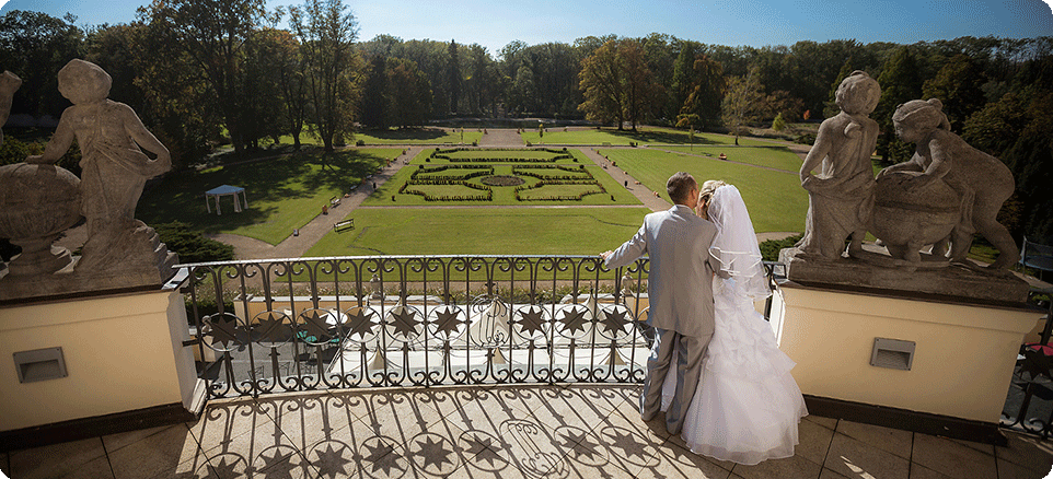 Замок Шато-Барокко - свадьба в Праге Замок Шато-Барокко - свадьба в Праге