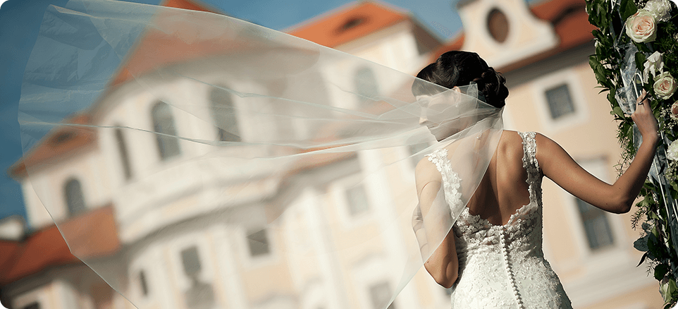 Замок Шато-Барокко - свадьба в Праге Замок Шато-Барокко - свадьба в Праге