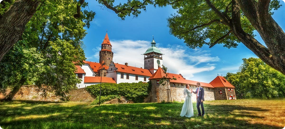 Боузов - cвадьба в замке Боузов - cвадьба в замке