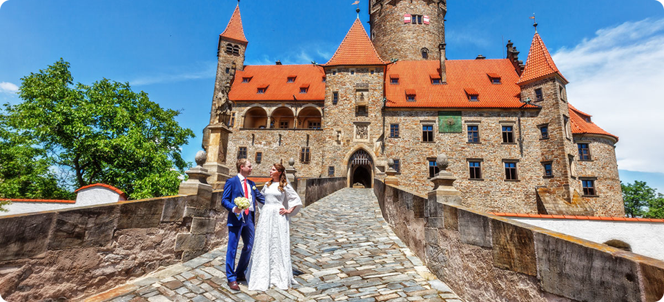 Боузов - cвадьба в замке Боузов - cвадьба в замке