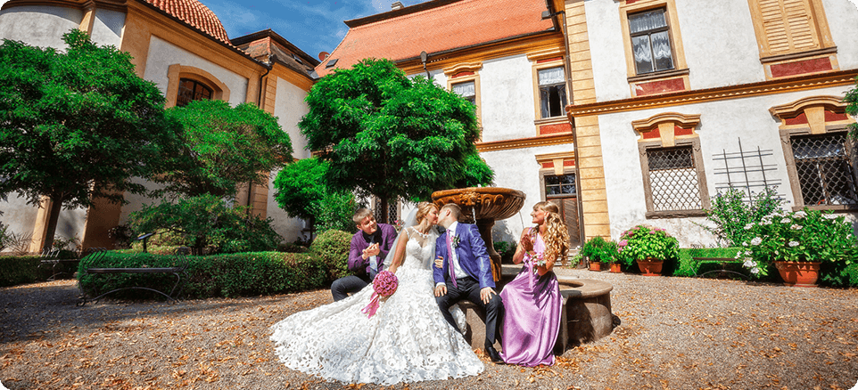 Замок Емниште - свадьба в Праге Замок Емниште - свадьба в Праге