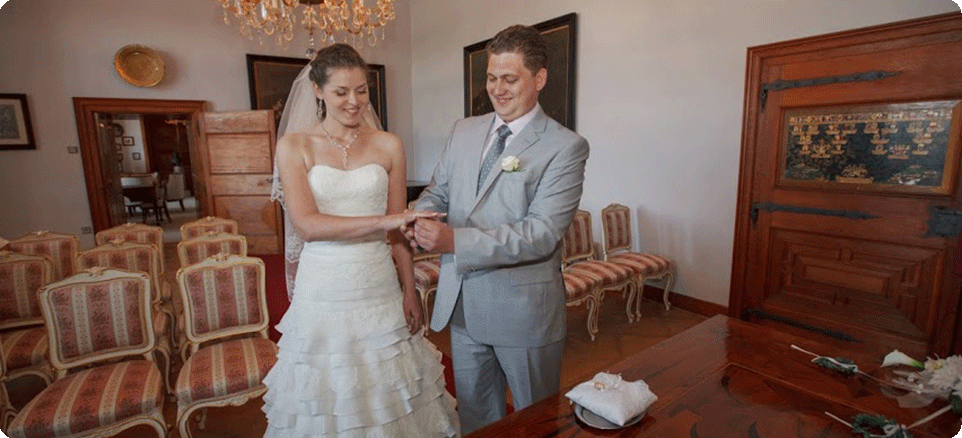 Замок Орлик над Влтавой - свадьба в Праге Замок Орлик над Влтавой - свадьба в Праге