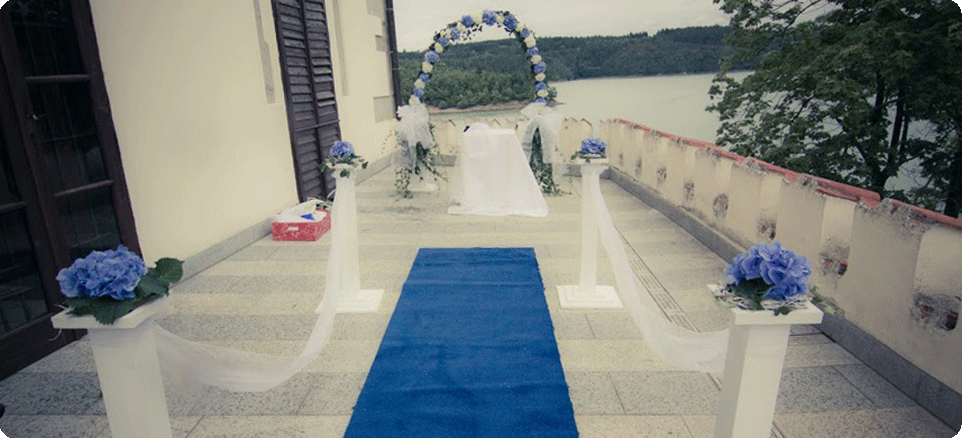 Замок Орлик над Влтавой - свадьба в Праге Замок Орлик над Влтавой - свадьба в Праге