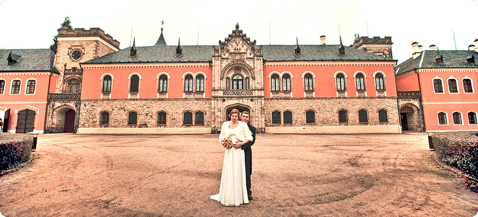 Замок Сихров - свадьба в Праге