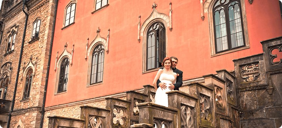 Замок Сихров - свадьба в Праге Замок Сихров - свадьба в Праге