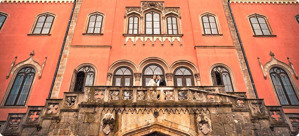 Замок Сихров - свадьба в Праге Замок Сихров - свадьба в Праге