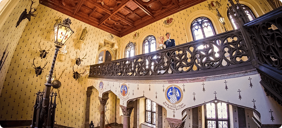 Замок Сихров - свадьба в Праге Замок Сихров - свадьба в Праге