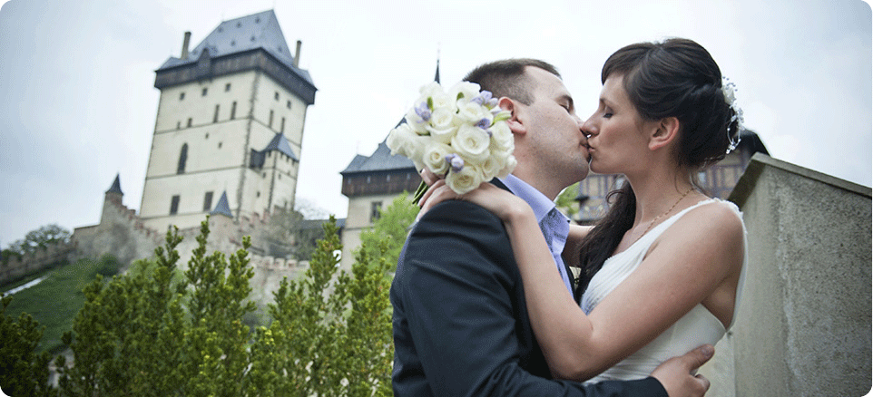 Замок Карлштейн - свадьба в Праге Замок Карлштейн - свадьба в Праге